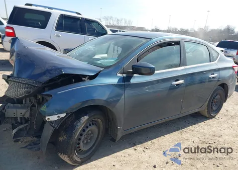 2015 Nissan Sentra Sv z USA, uszkodzony, nr VIN 3N1AB7AP0FL674926